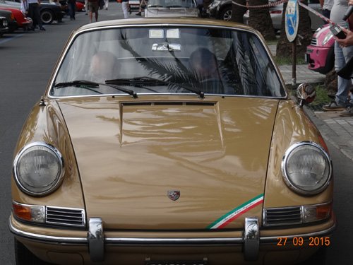 Buscemi su Porsche 912 in prova speciale (Pietra Ligure 2015)